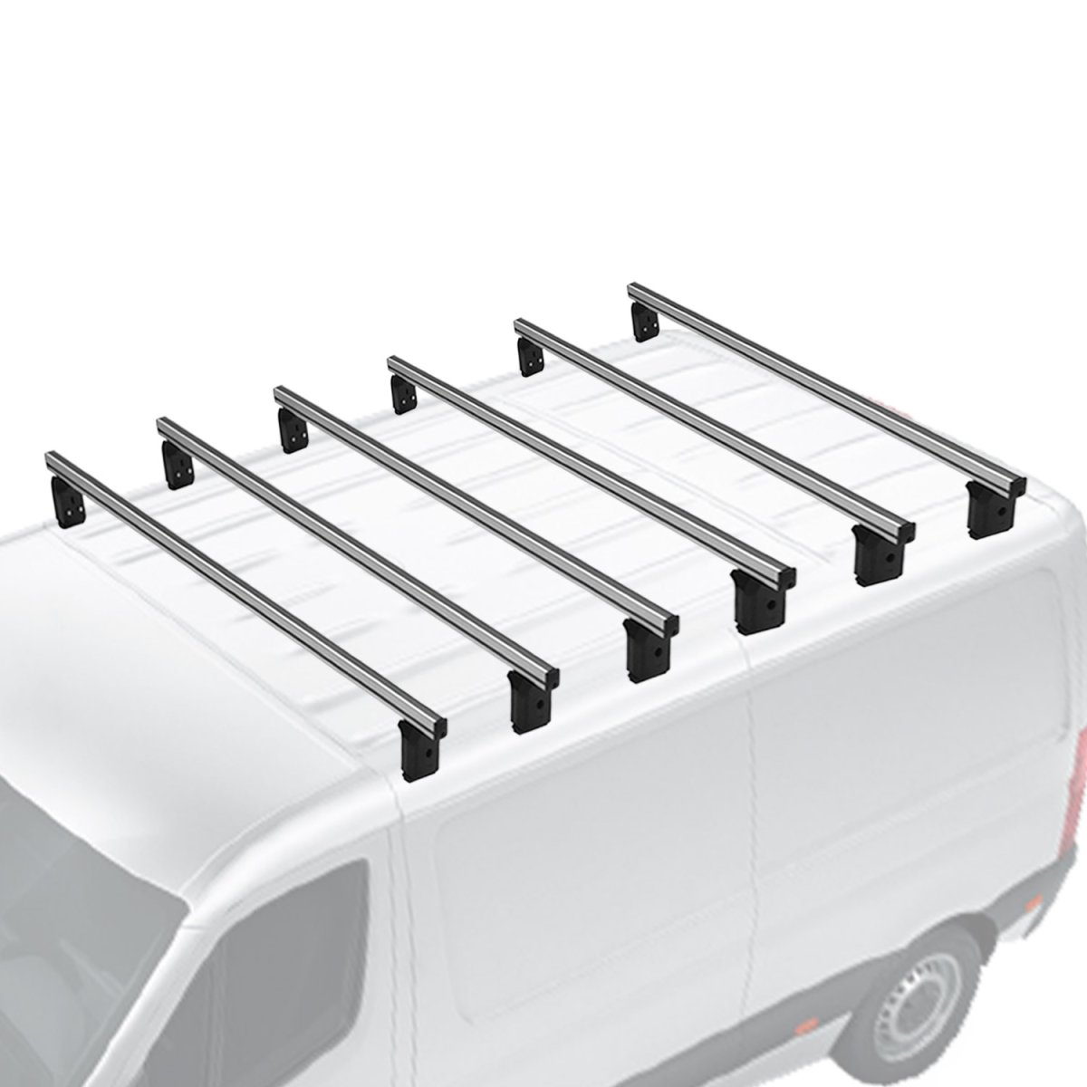 Dodge Sprinter Roof Rack Cross Bars - Omac - Professional - Gray - '07-'10 Dodge Sprinter Roof Rack Cross Bars - Omac - Professional - Gray - '07-'10